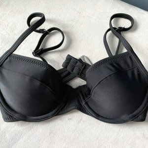 Old Navy Black Push Up Bikini Top